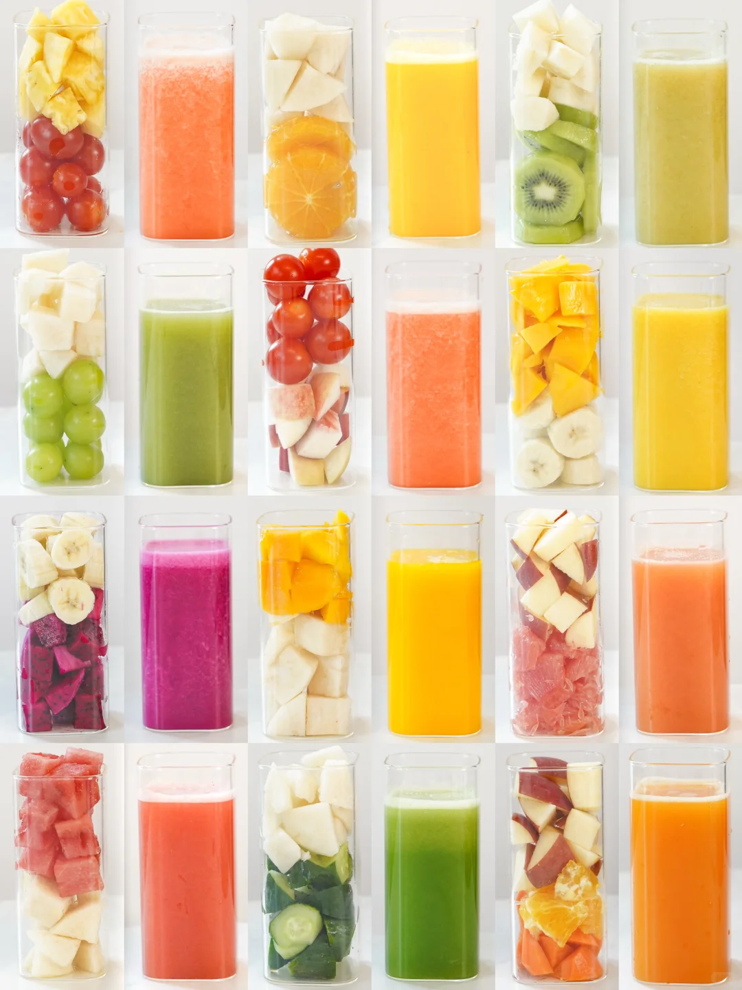 鲜榨果汁yyds！这口清爽直接把夏天喝进嘴里✨