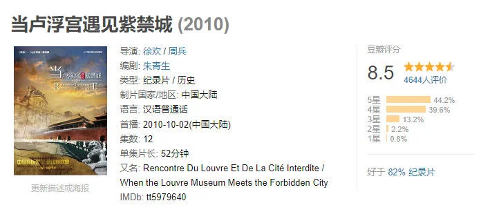 故宫百年 | 不可错过的11部高分纪录片