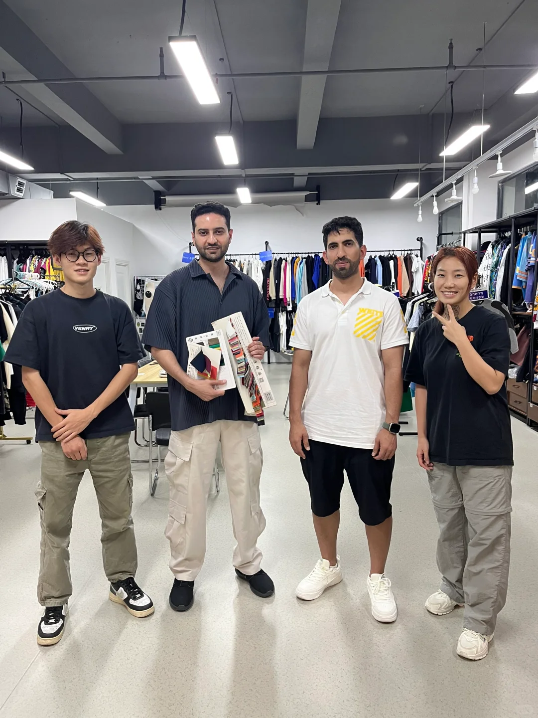 外贸服装公司日常