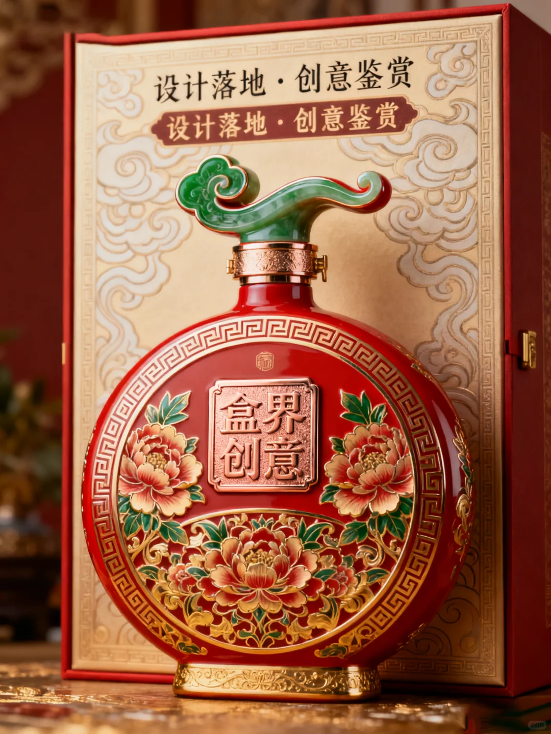 吉祥如意-酒类包装设计