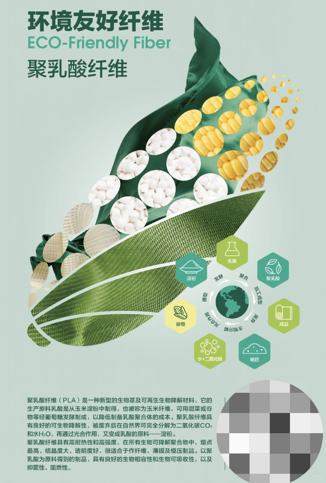 可降解环保新材料—玉米纤维