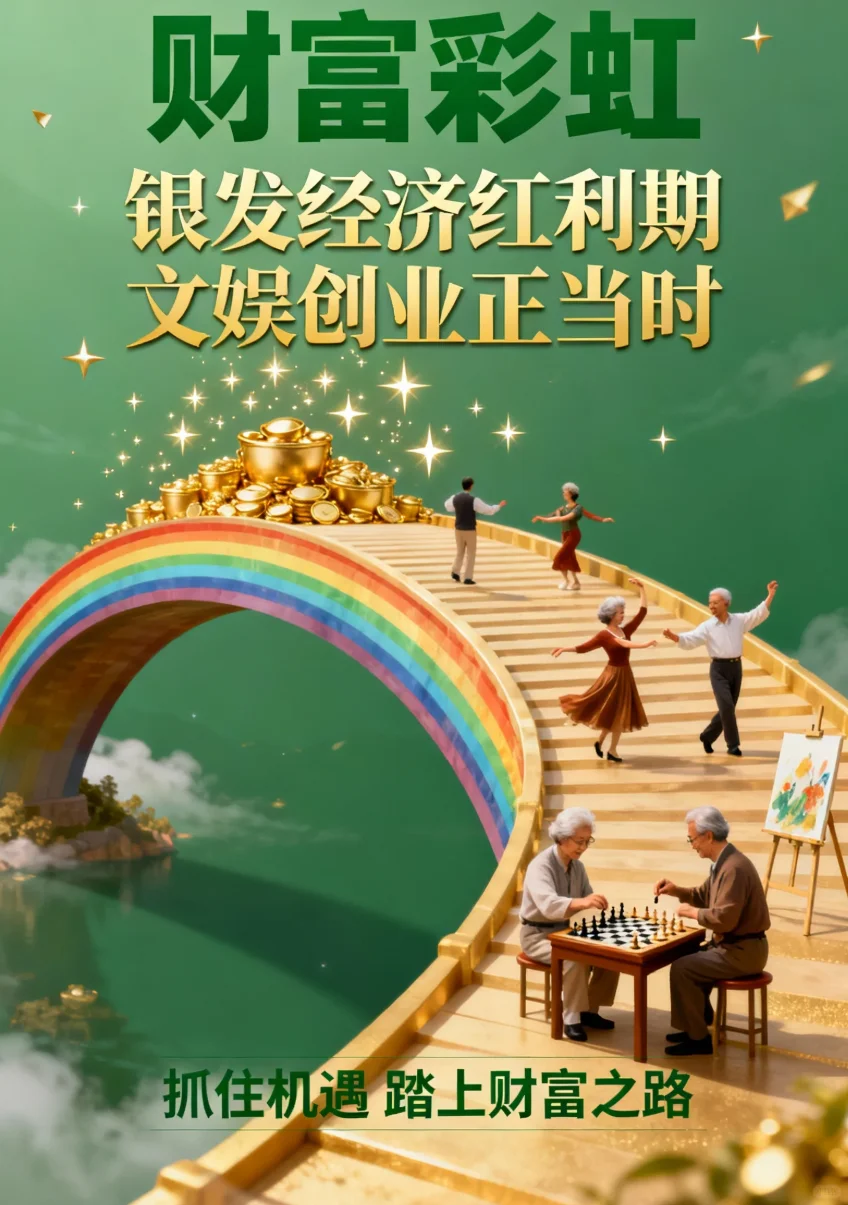 银发经济红利期，文娱创业正当时 抓住机遇