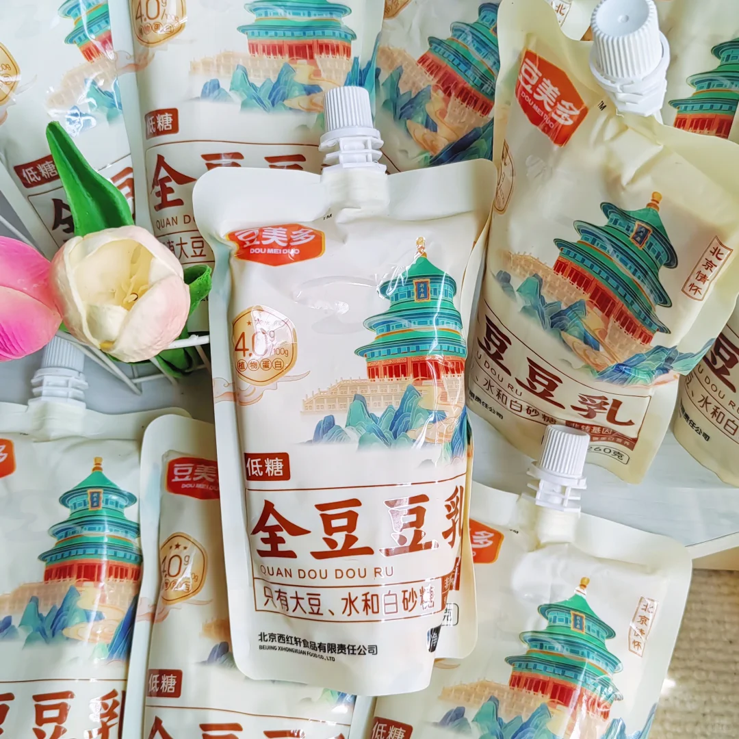 最近真的被这款?豆美多豆乳狠狠圈粉了