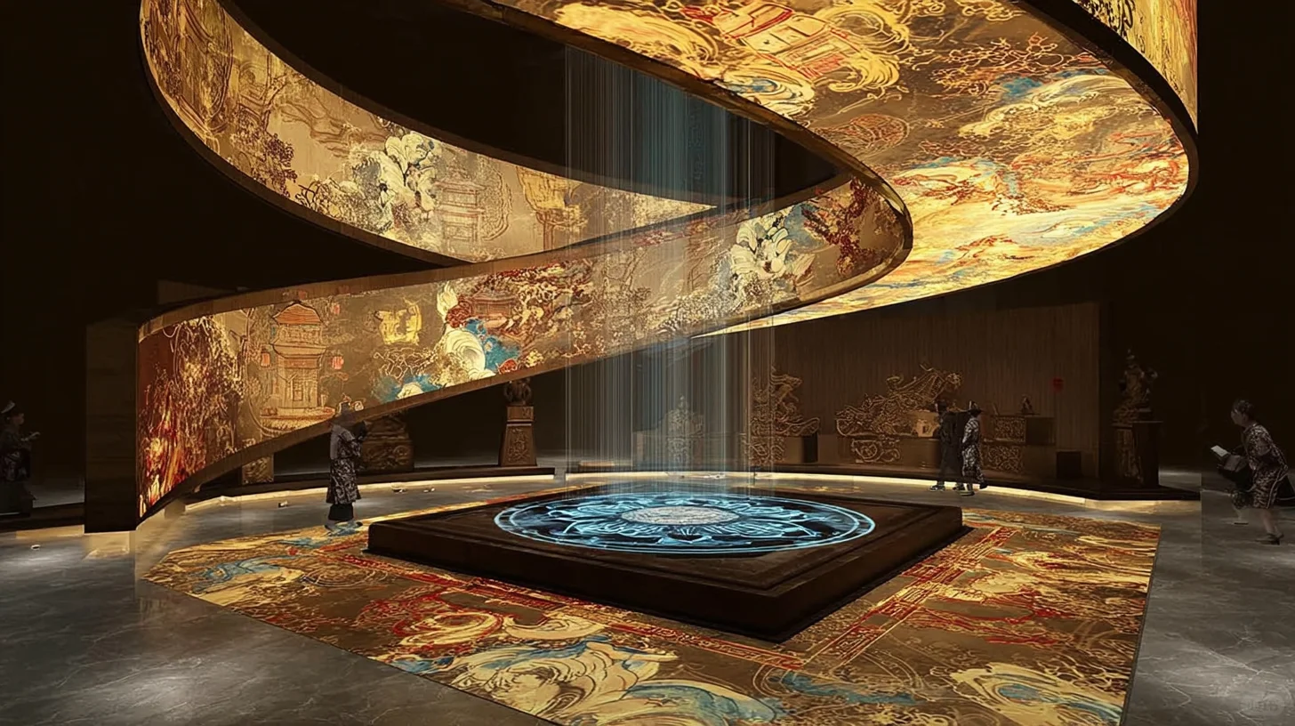 当AI遇上楼兰:这座数字考古厅美到窒息