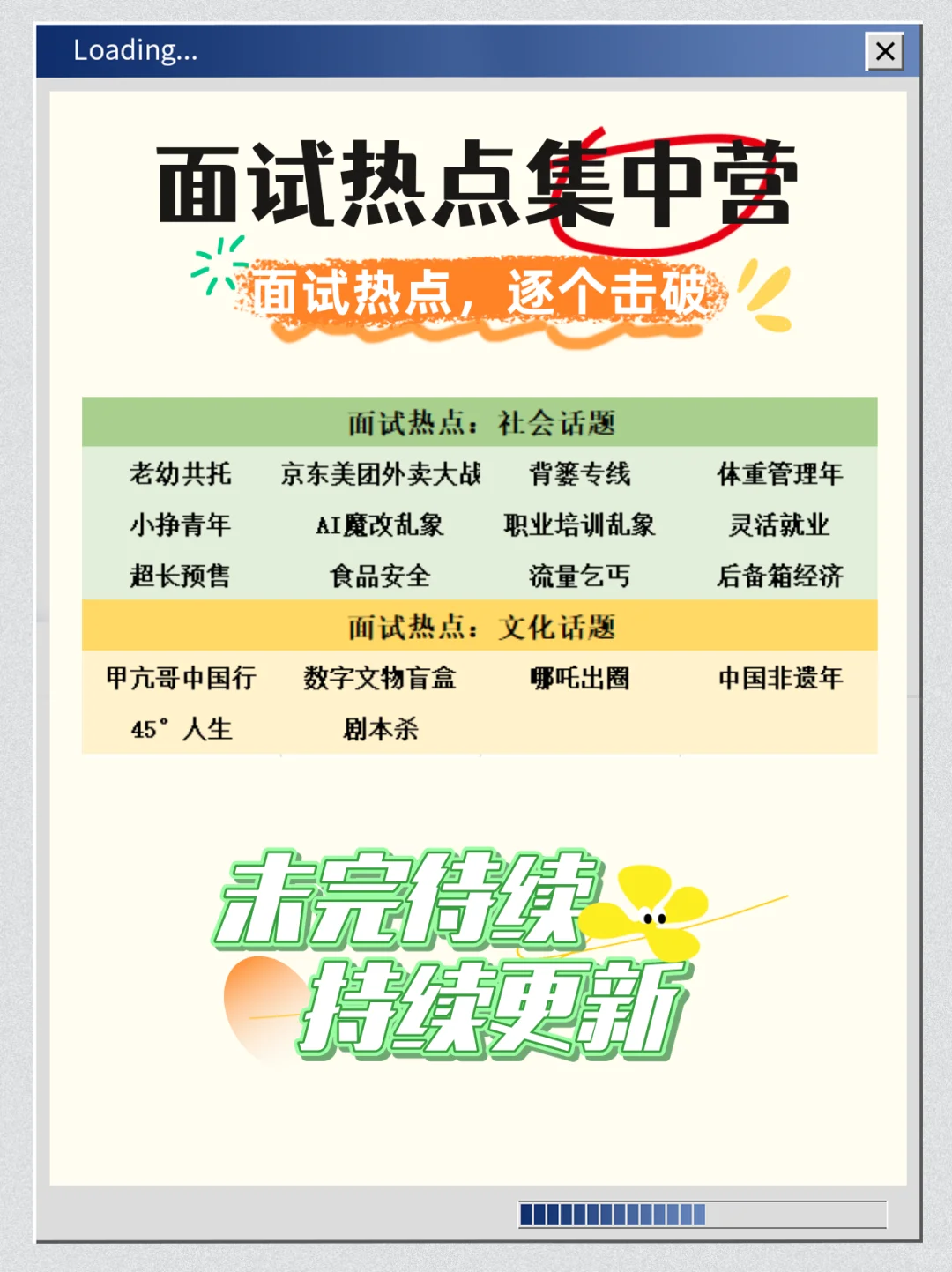 山东省事业编面试热点:数字文化盲盒