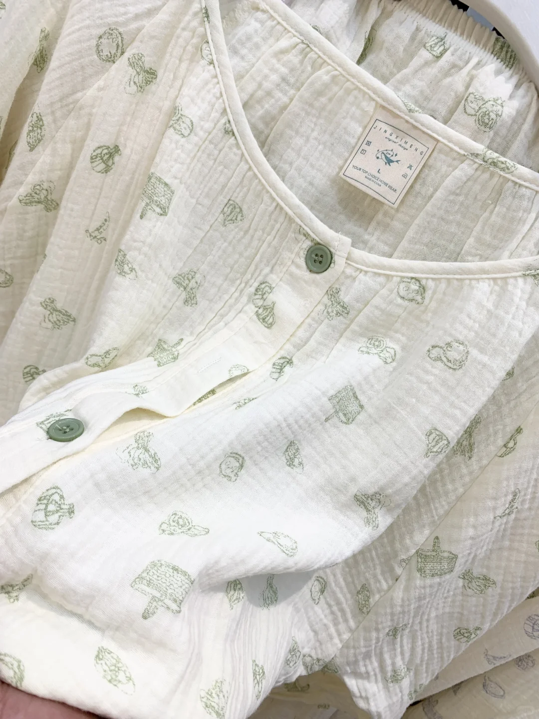 原创家居服工厂直批档口分享~软糯糯棉纱☁️