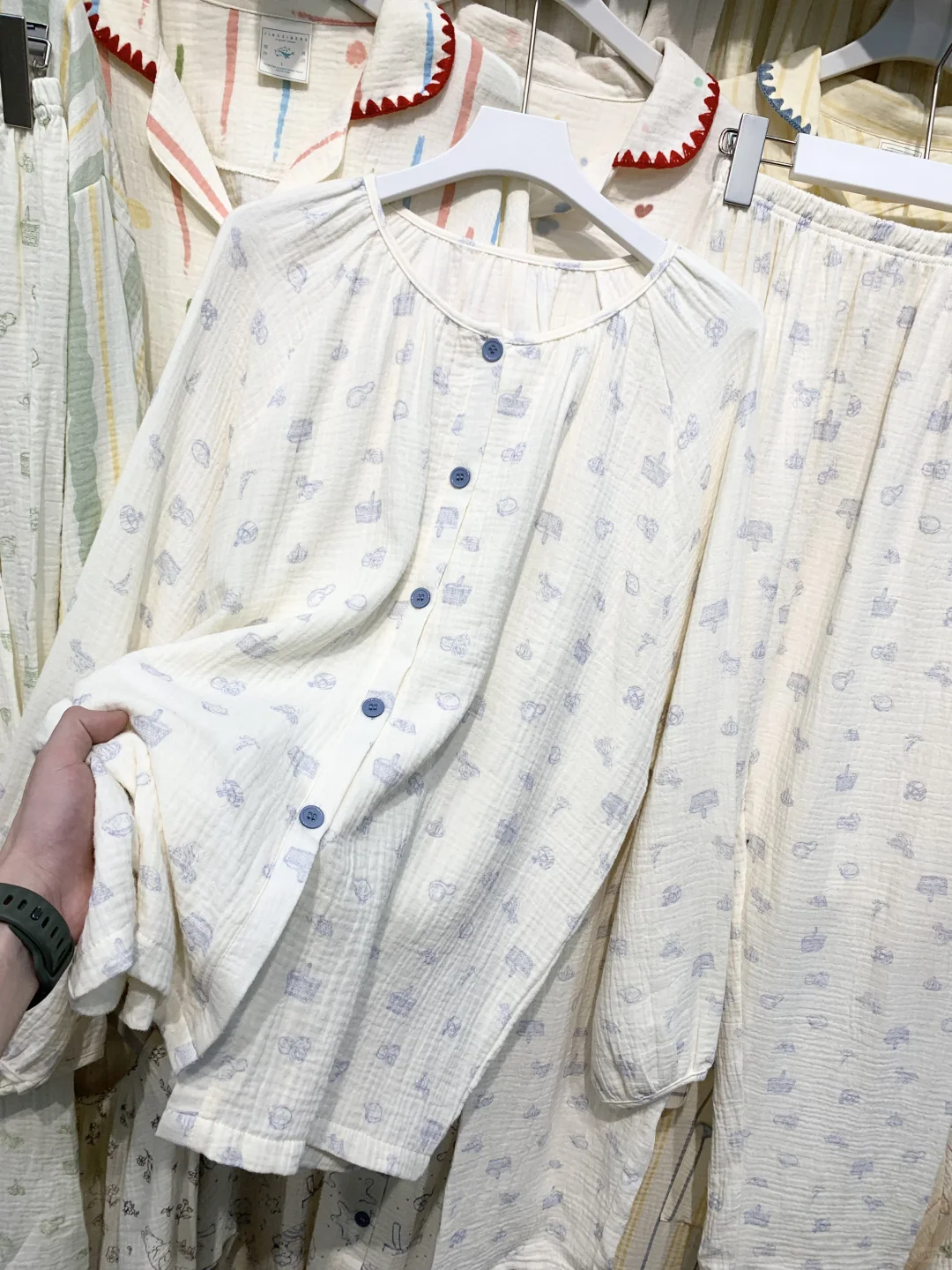 原创家居服工厂直批档口分享~软糯糯棉纱☁️