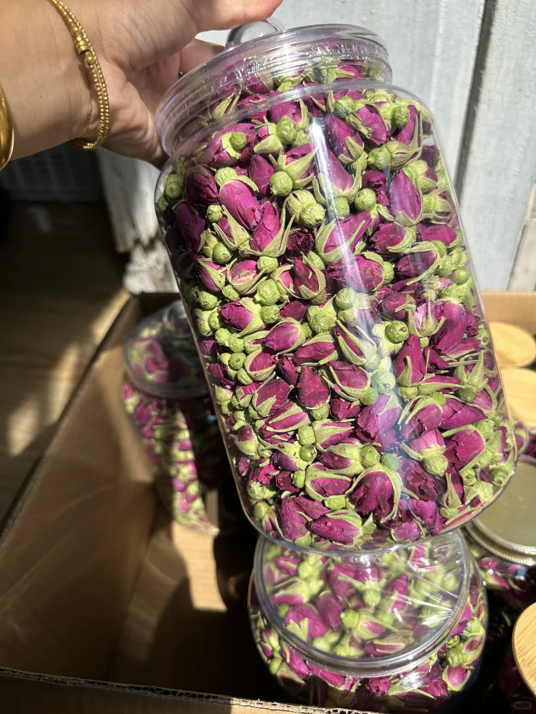 是姐妹们一直在找的，无硫熏高品质平阴玫瑰