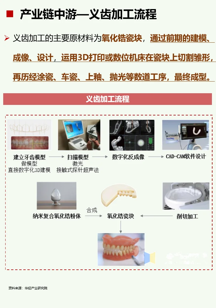 一天吃透一条产业链：No48 义齿