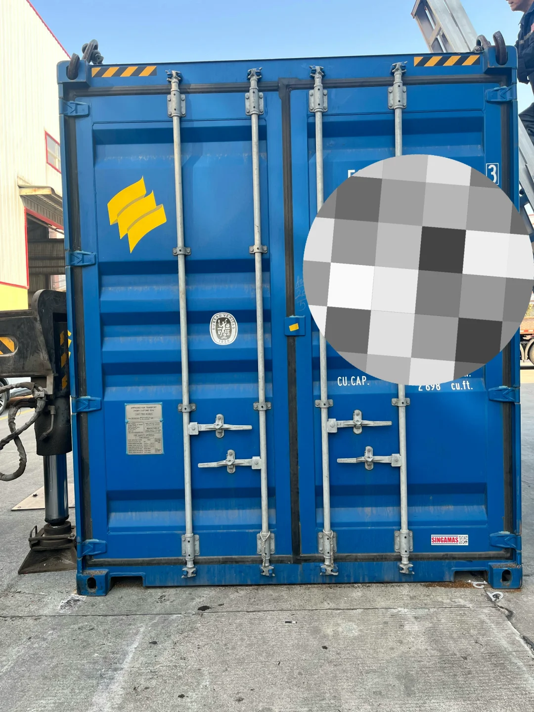 2025年继续努力！争取装柜50个开顶柜