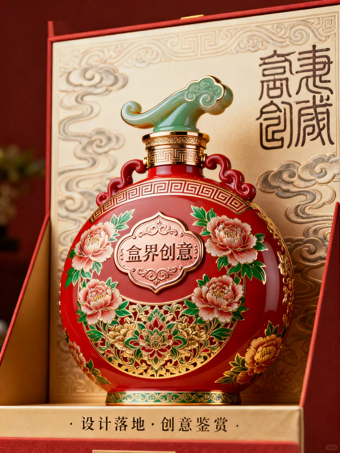 吉祥如意-酒类包装设计