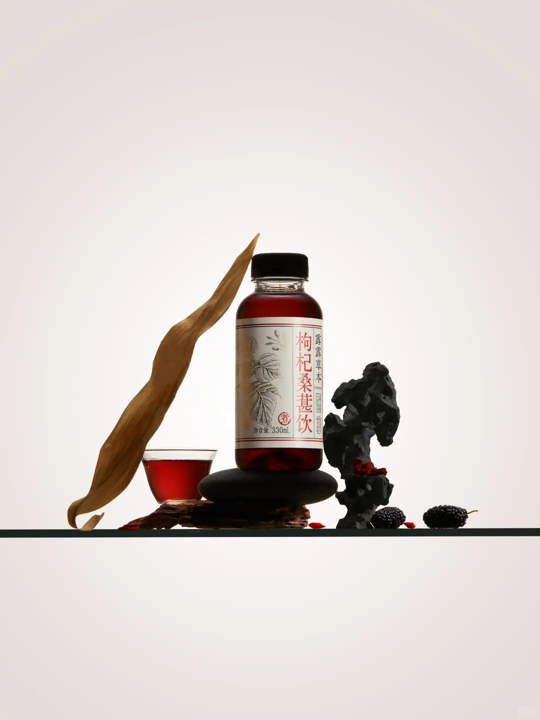 露露草本 | 养生饮品的极致功效视觉