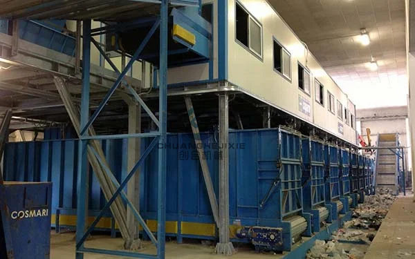 复合装潢垃圾分拣生产线资源再利用绿色桥梁