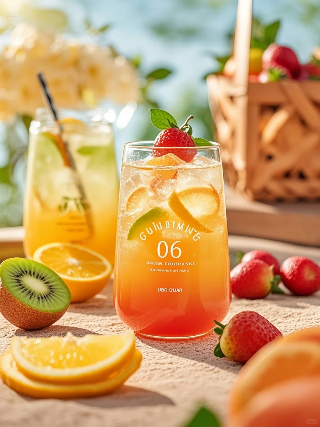 好喝的果汁怎么拍才出片？