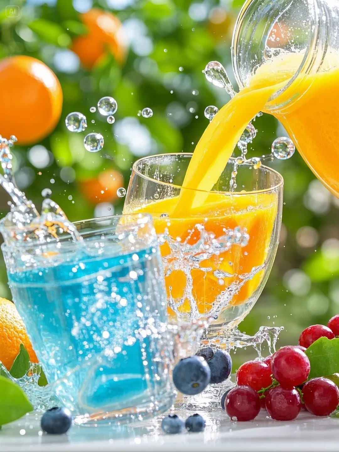 好喝的果汁怎么拍才出片？