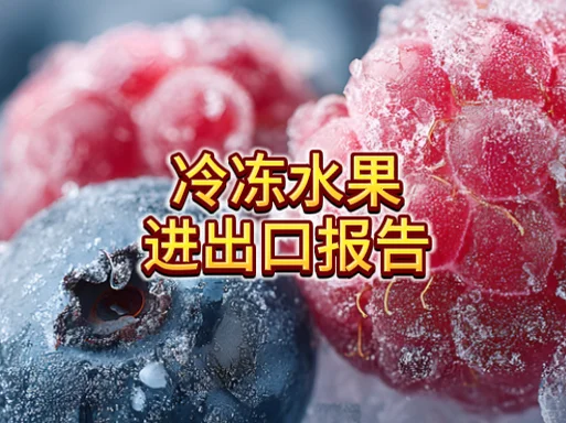 冷冻水果进出口报告