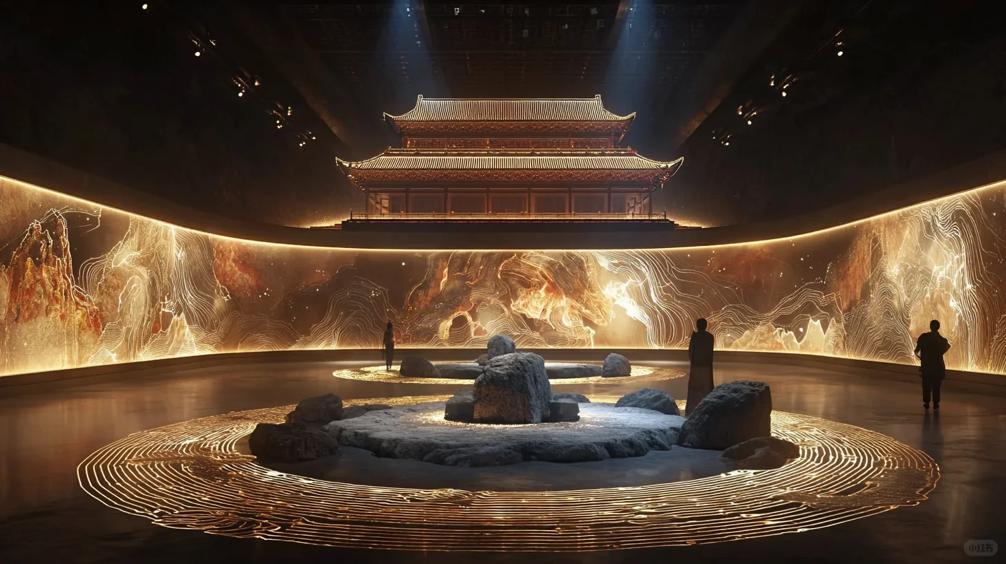 当AI遇上楼兰:这座数字考古厅美到窒息