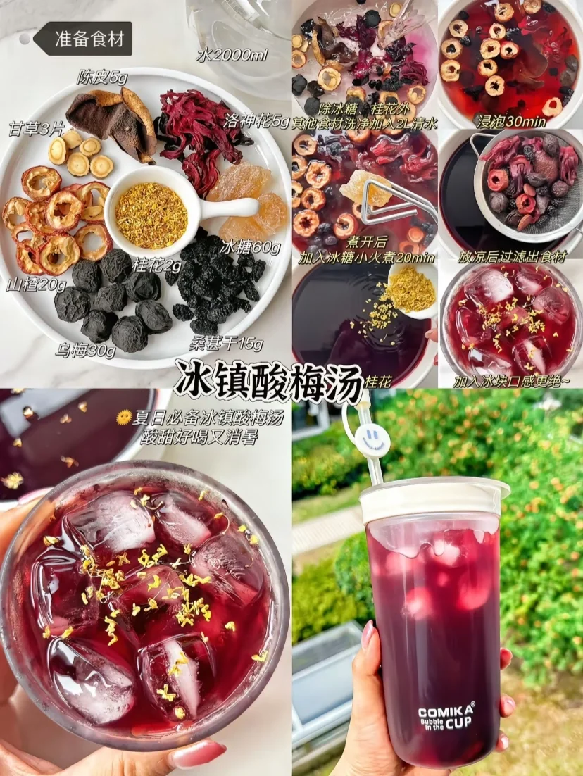 你喝过吗？今年夏天自制的饮料！