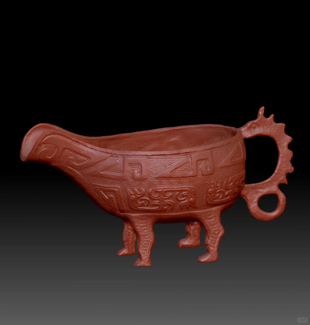 青铜器高精度数字扫描模型