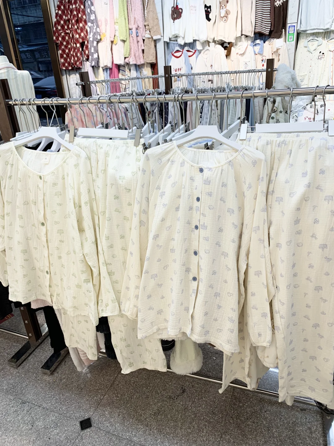 原创家居服工厂直批档口分享~软糯糯棉纱☁️