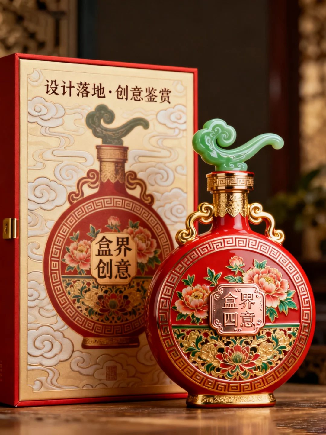 吉祥如意-酒类包装设计