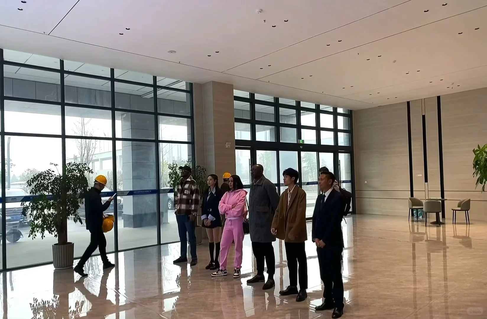 周六非洲客户看厂