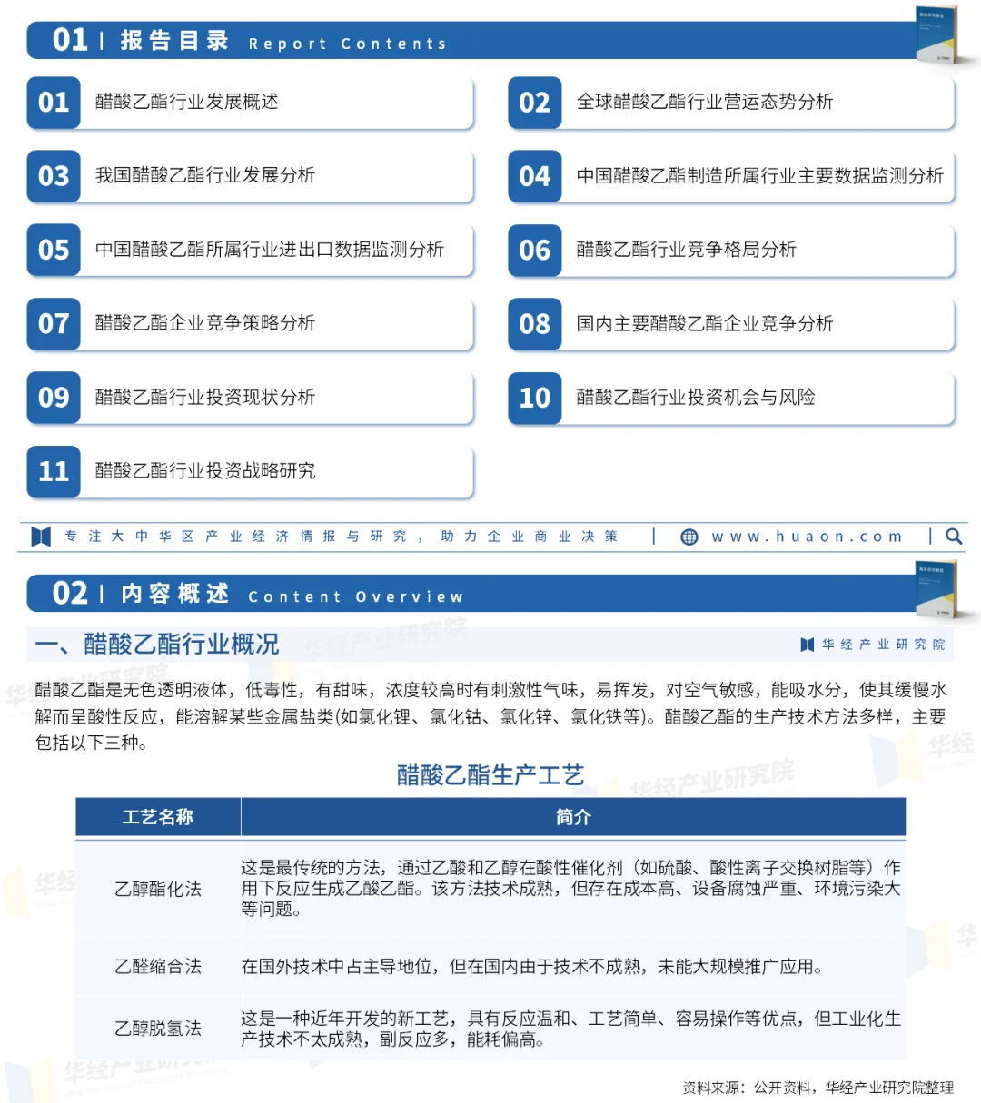 2025年中国醋酸乙酯行业深度研究报告