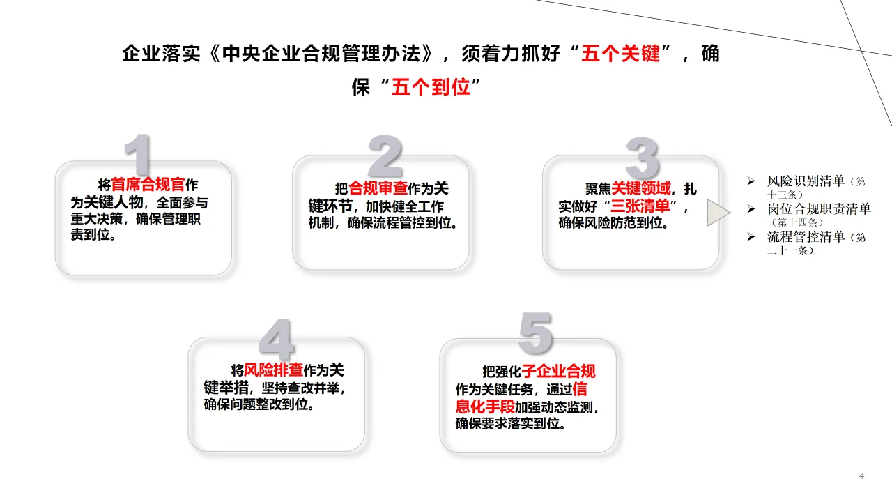 学习笔记-《中央企业合规管理办法》解读