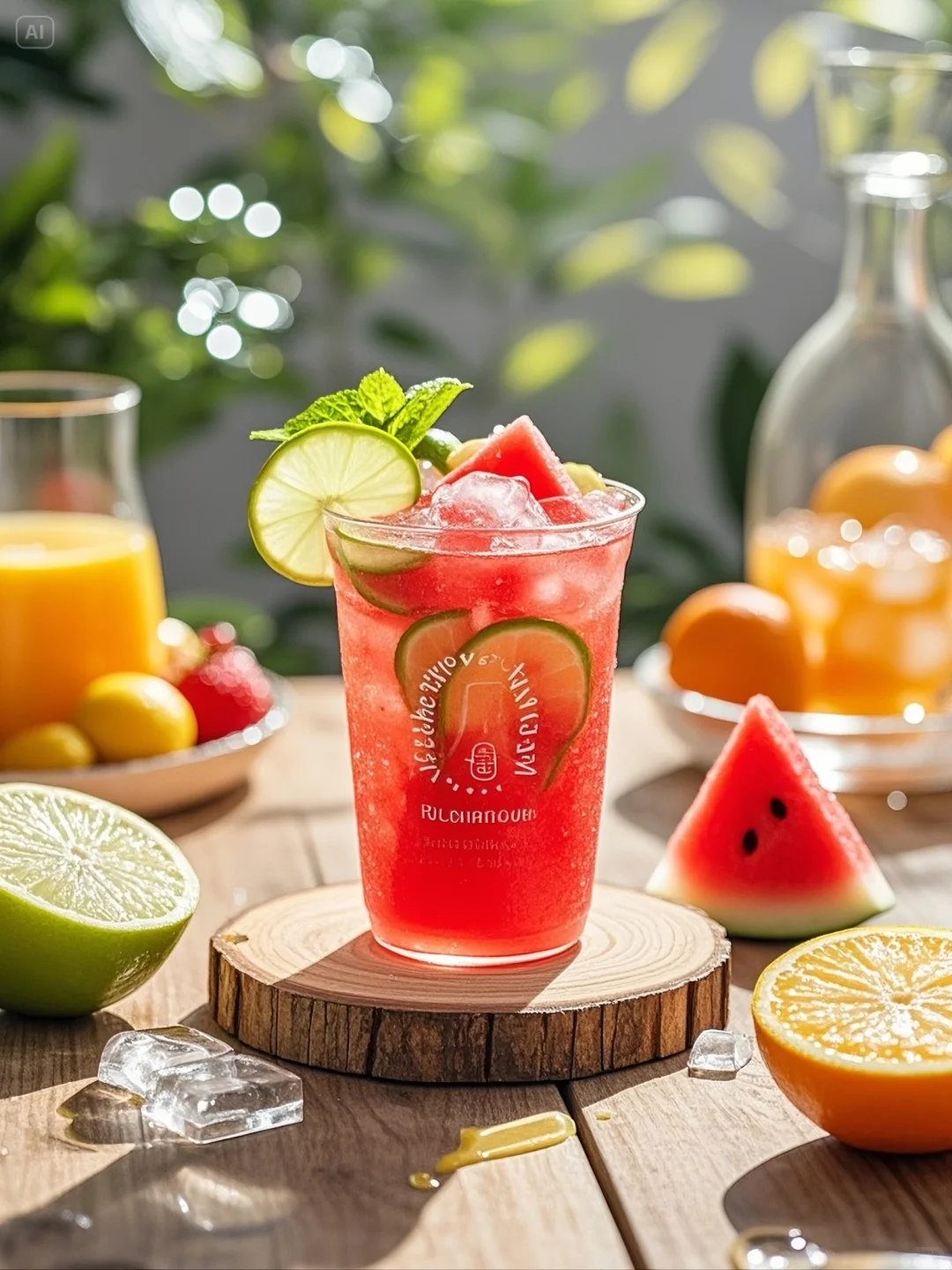 夏天时刻的清爽