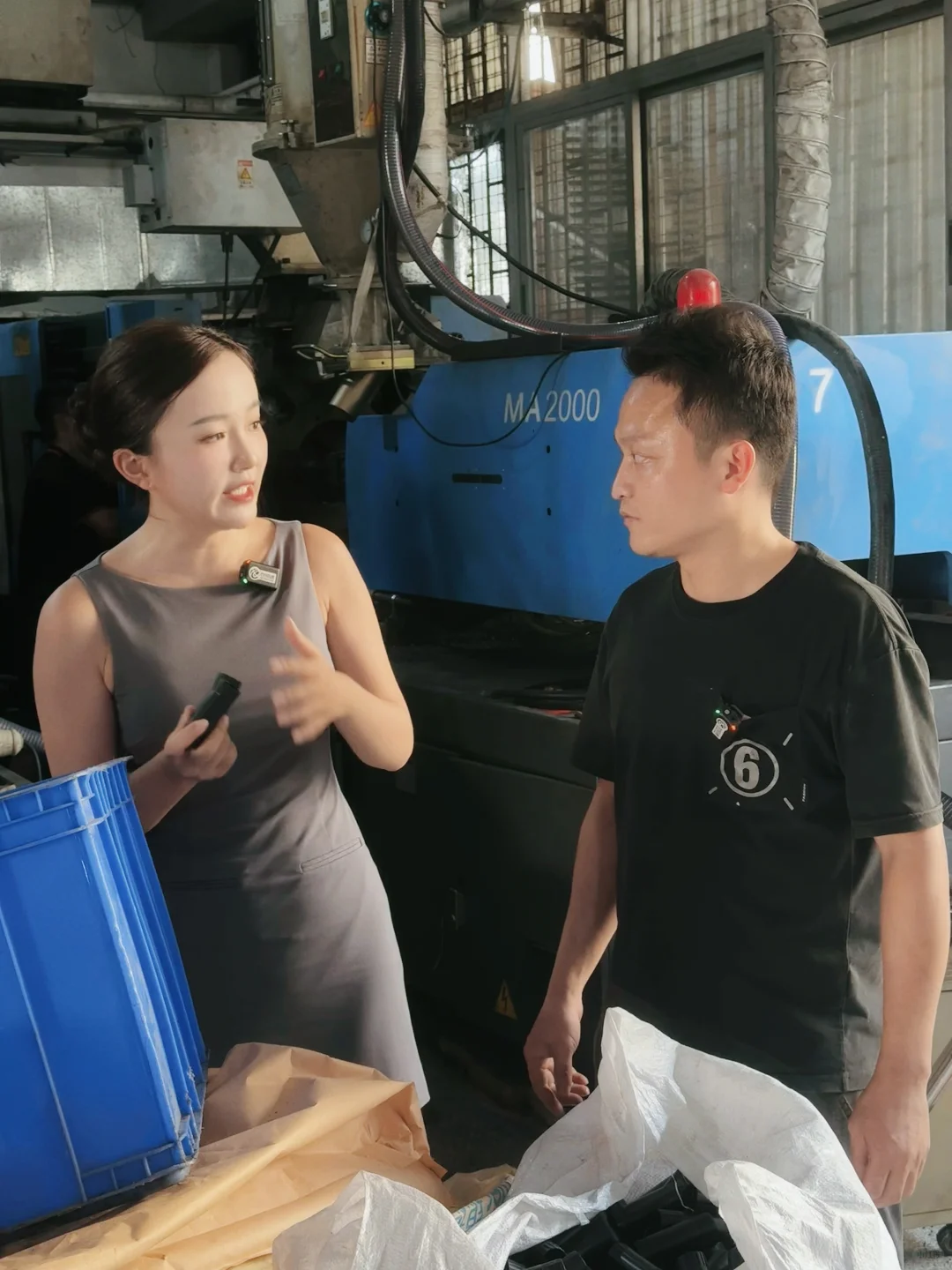 帮8家外贸工厂拍宣传片！今天是PVC配件厂