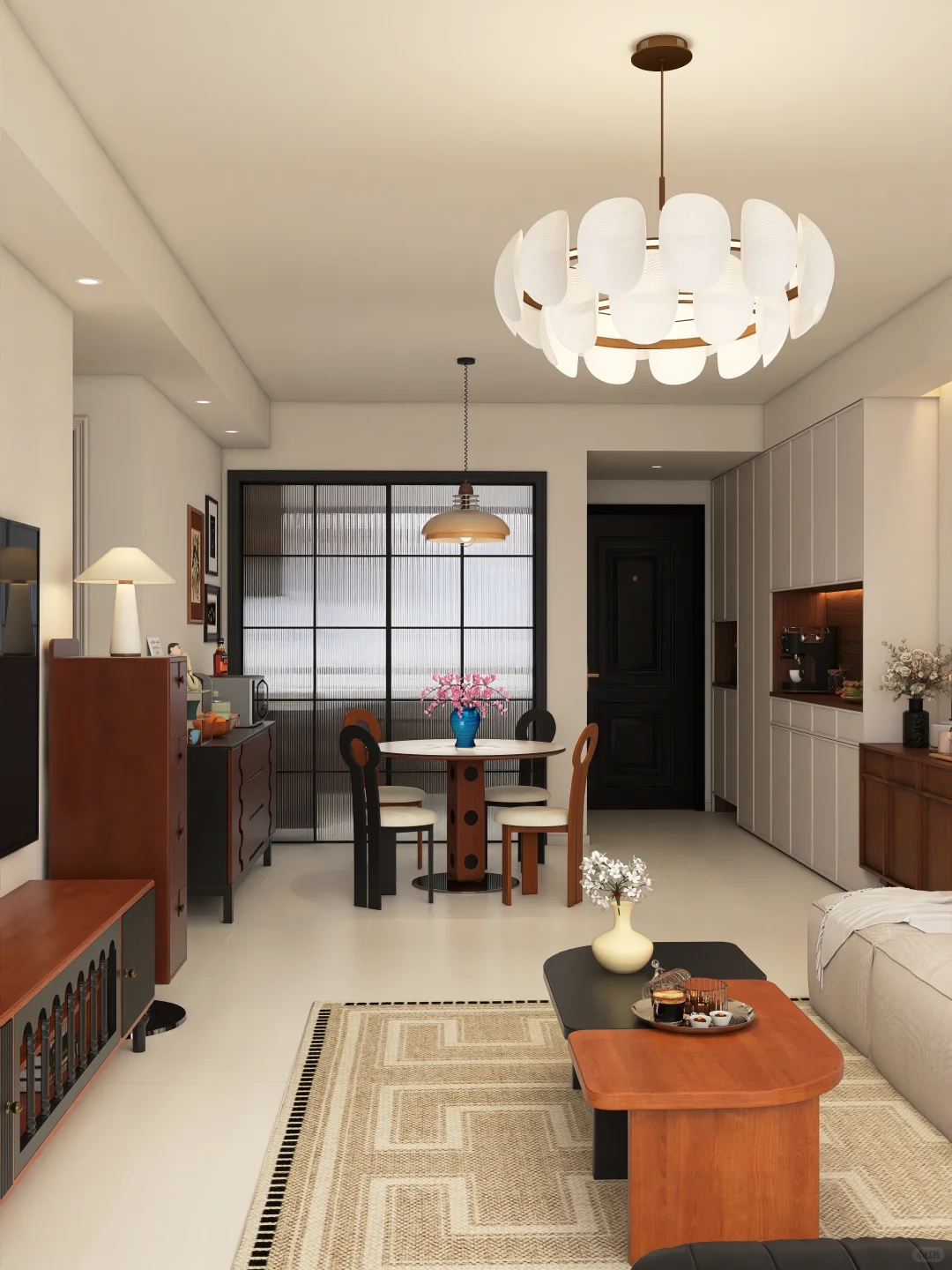 复古与现代碰撞的家居美学