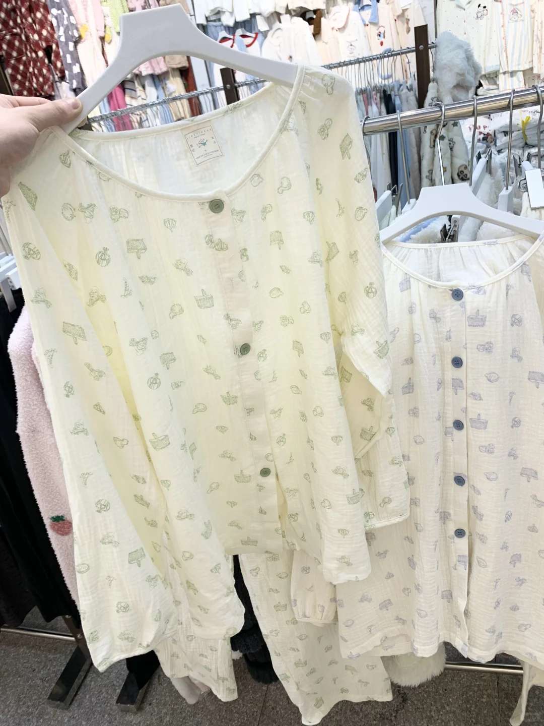 原创家居服工厂直批档口分享~软糯糯棉纱☁️