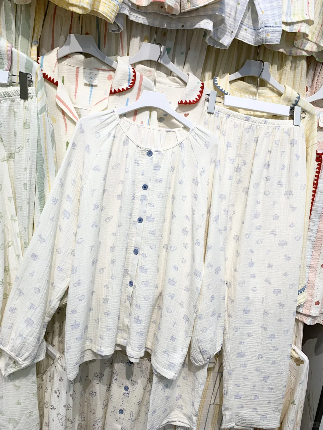 原创家居服工厂直批档口分享~软糯糯棉纱☁️