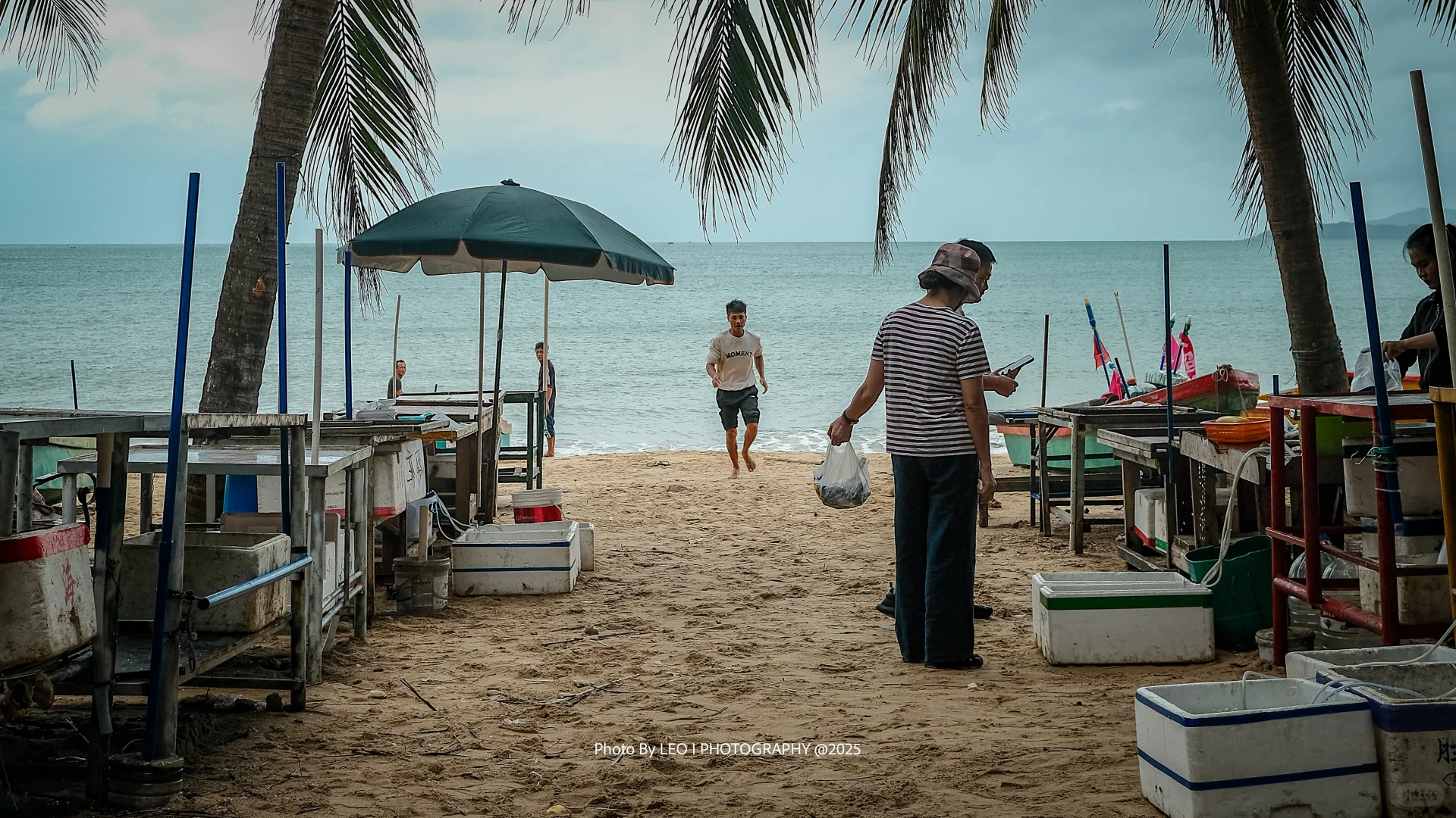 海南陵水｜?渔村市场，藏在酒店?旁的古早味