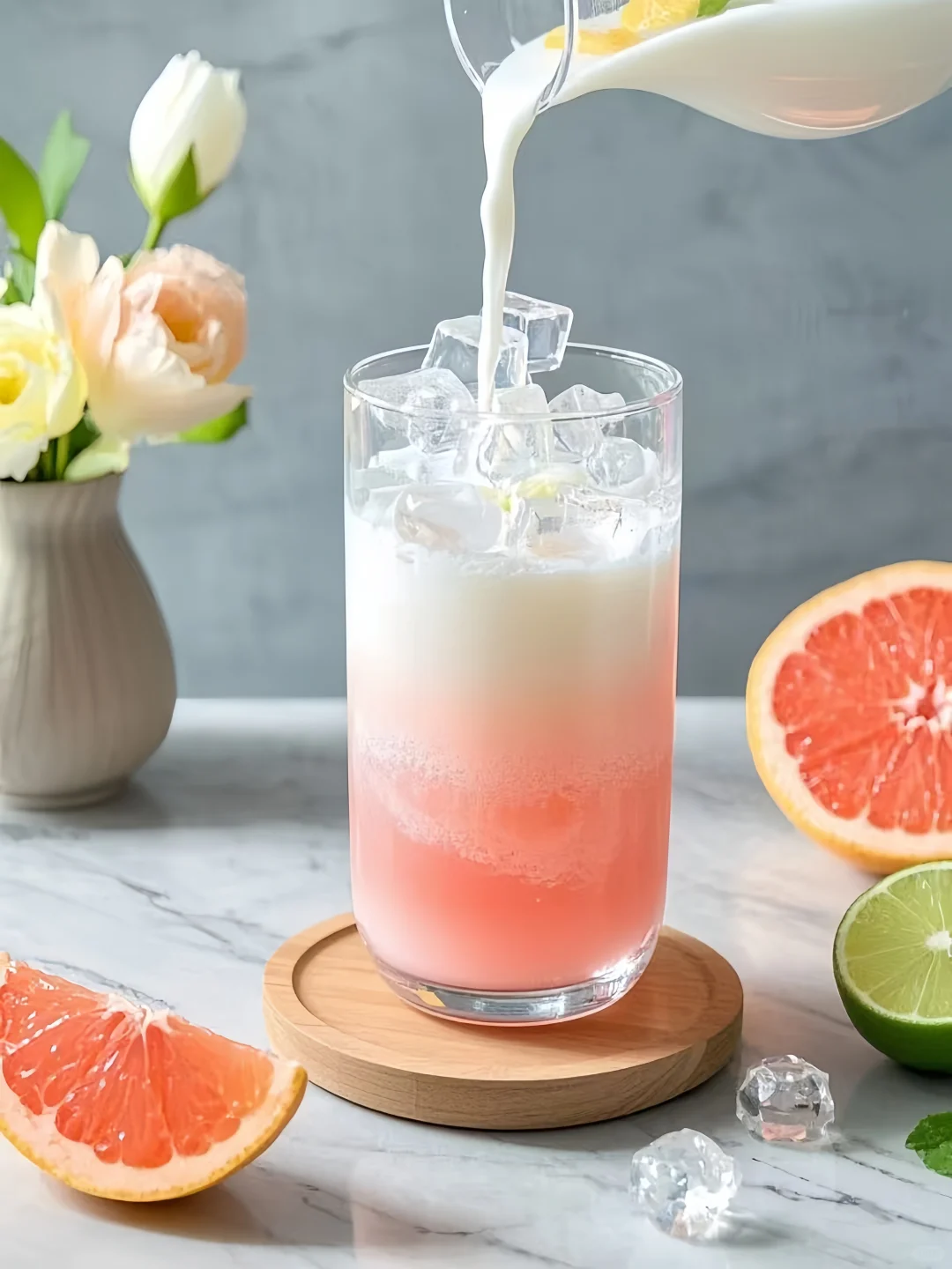 安卓也能出live图了｜ins风西柚柠檬茶教程