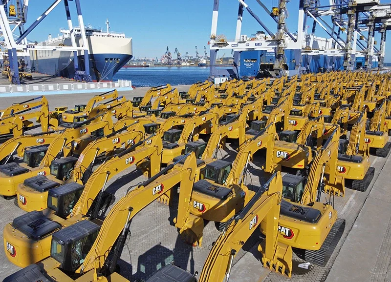 目前国产工程机械外贸出口数据分析