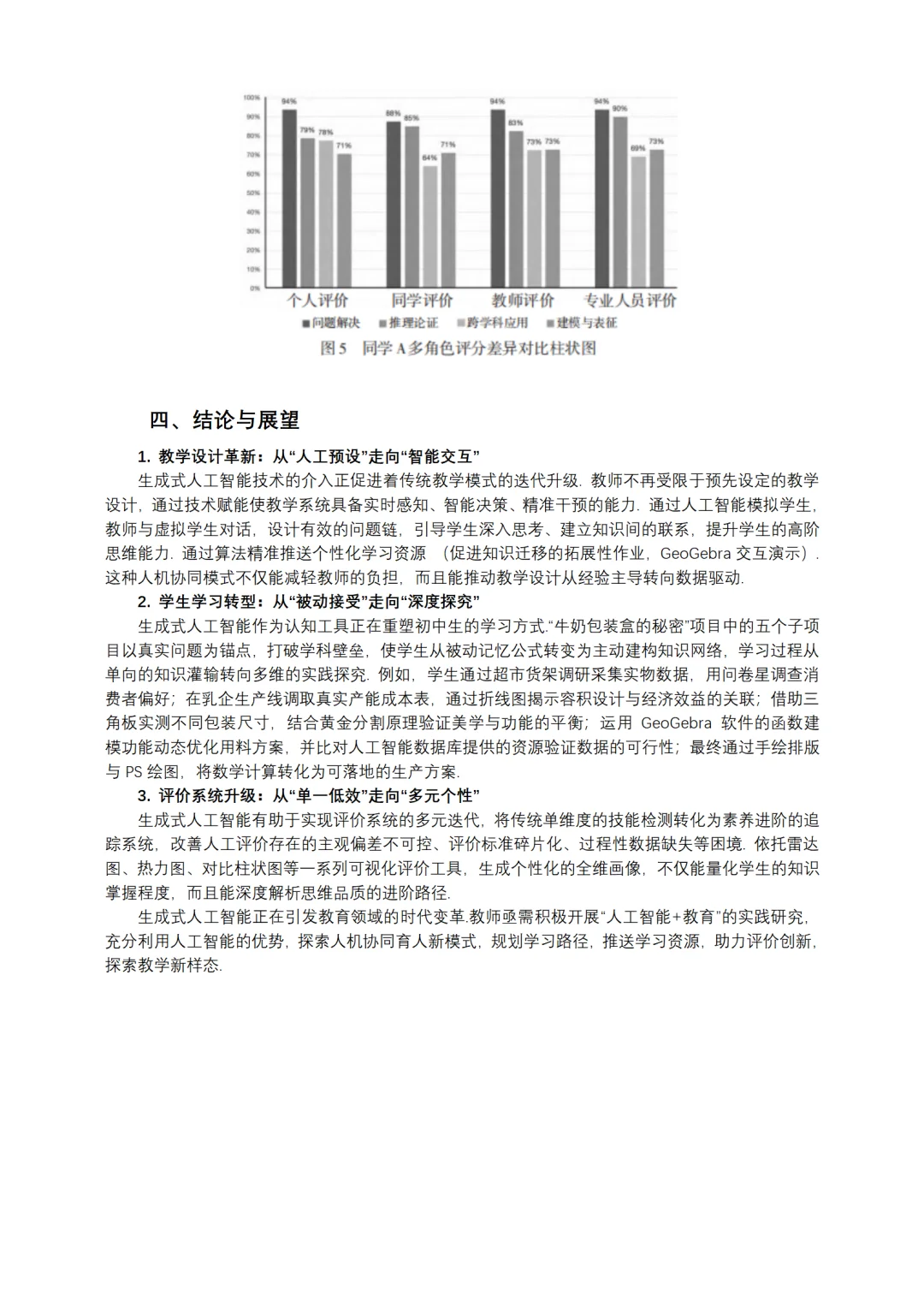 这篇人工智能赋能初中数学教学论文太绝了！