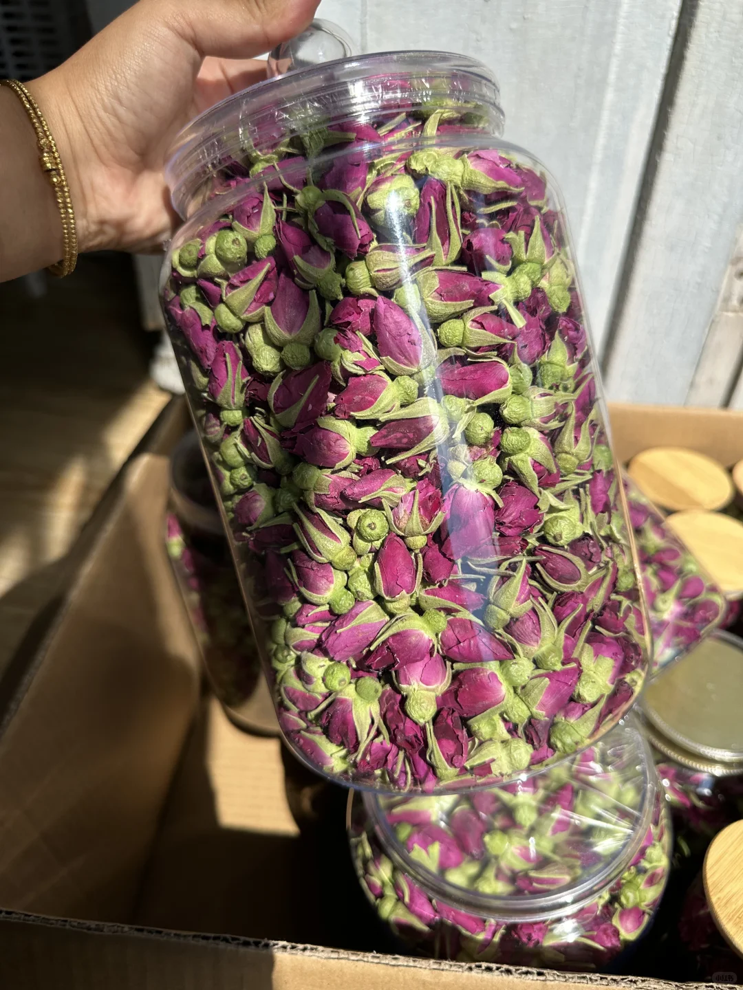 是姐妹们一直在找的，无硫熏高品质平阴玫瑰