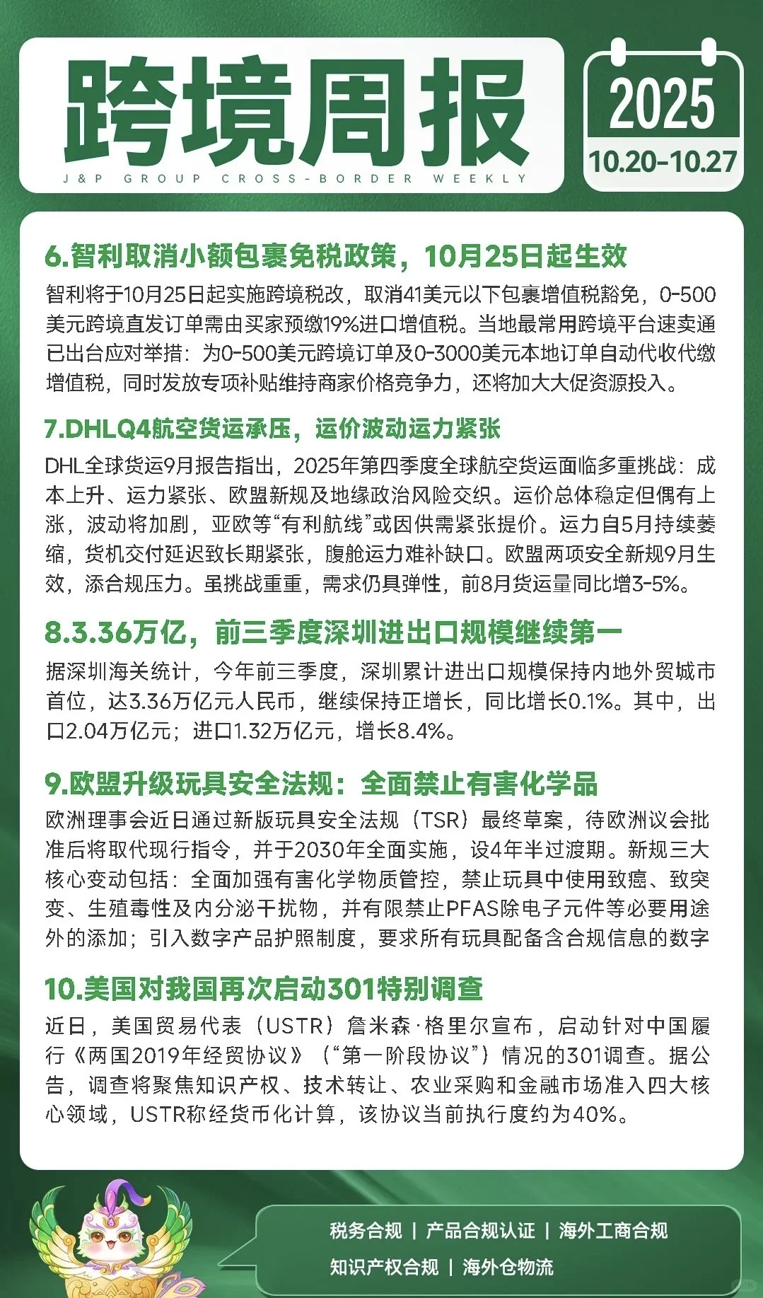 近期跨境电商关税及动态信息