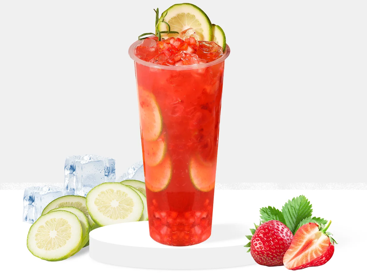 100张700ml高杯柠檬茶图片