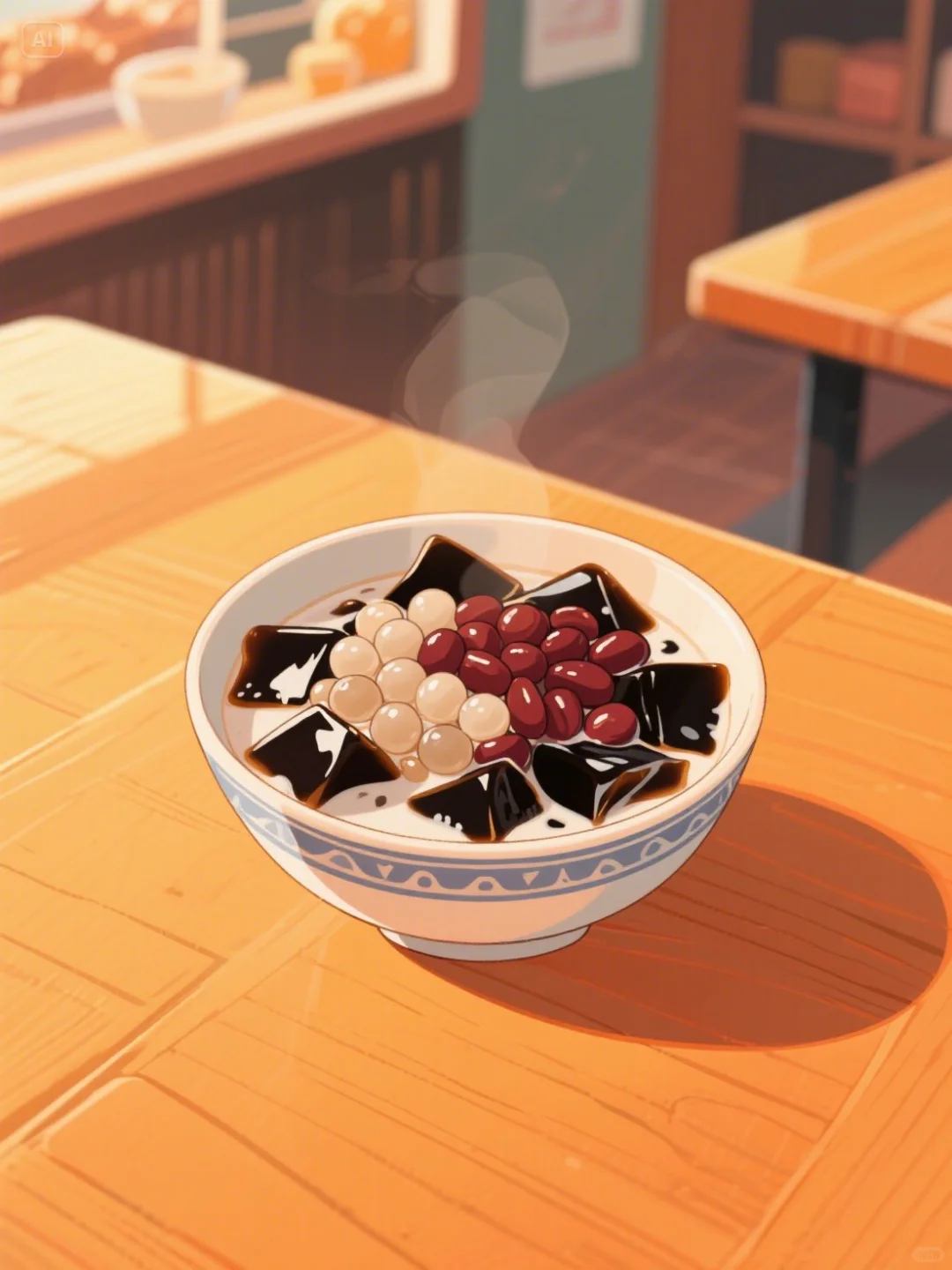 果汁插画，来啦！榨汁的快乐