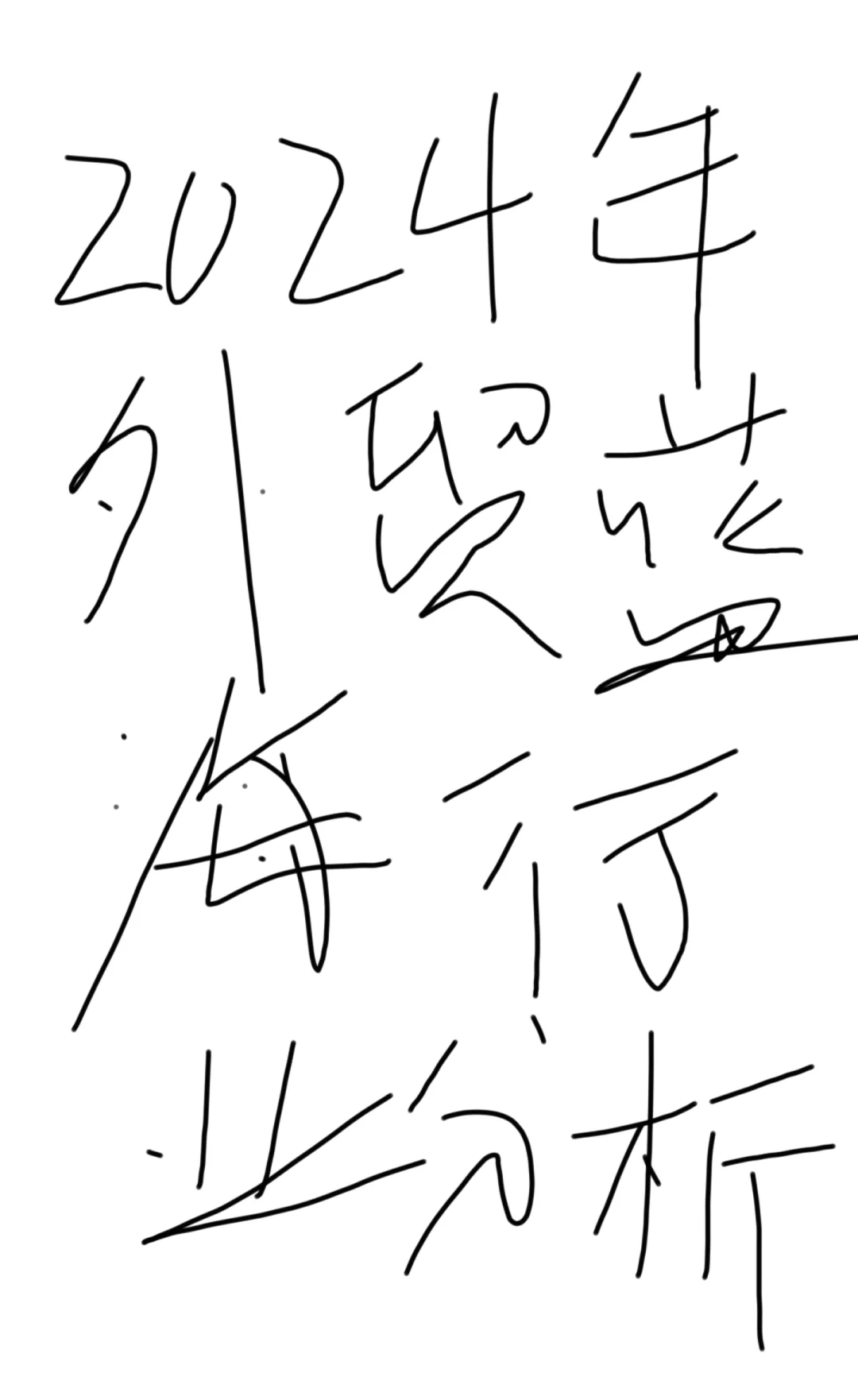 2024年外贸蓝海行业分析