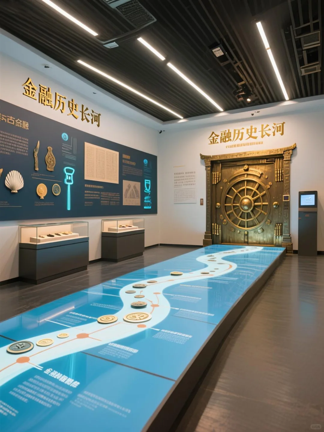 沉浸式金融文化展厅重新定义你的“钱”观念