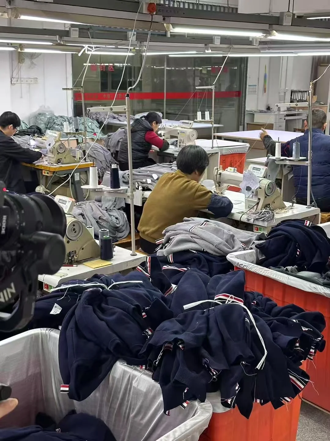 温暖冬季 工厂拍社毛衣