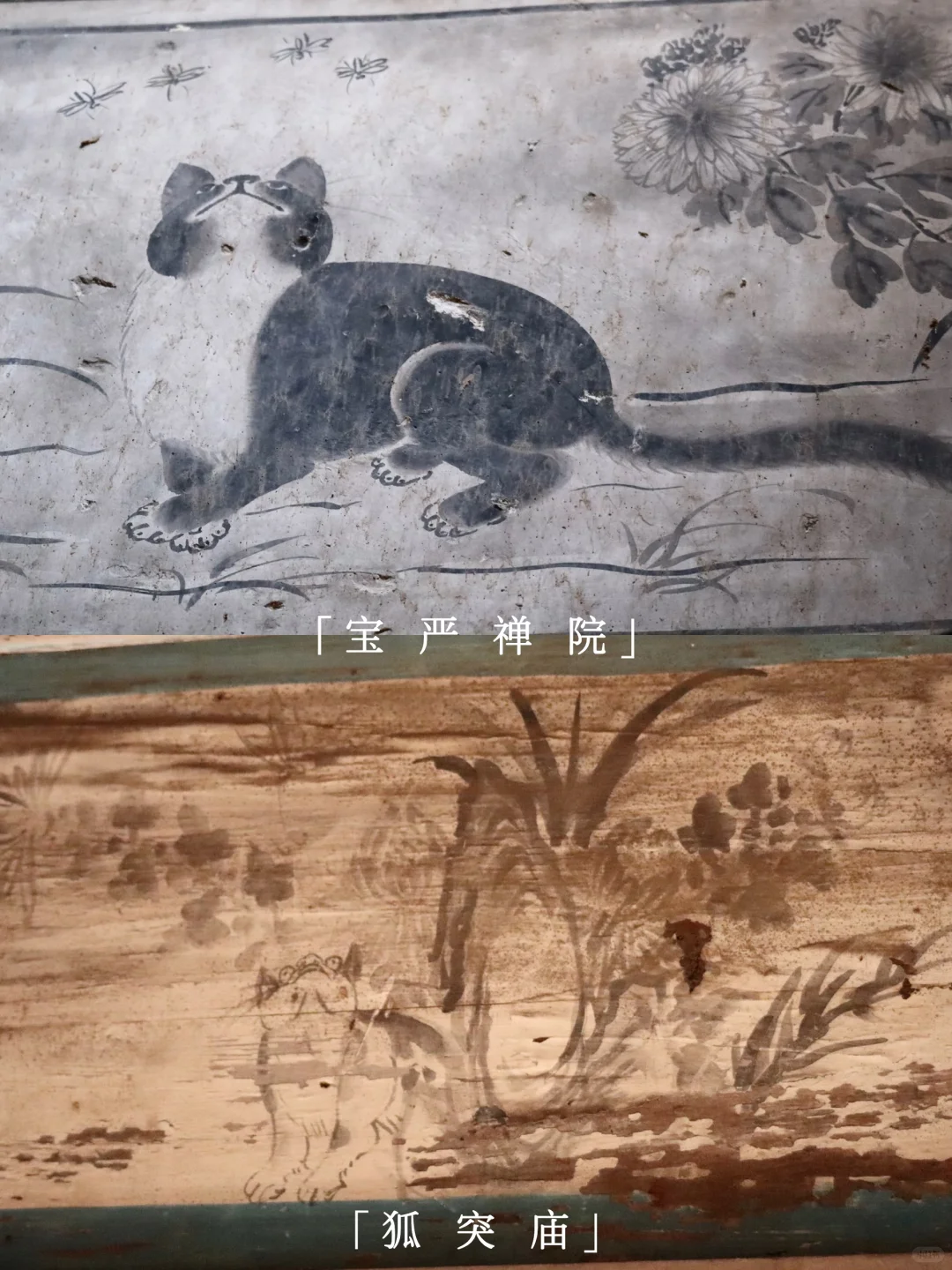 狐突庙（国保）vs 宝严禅院（不可移动文物）