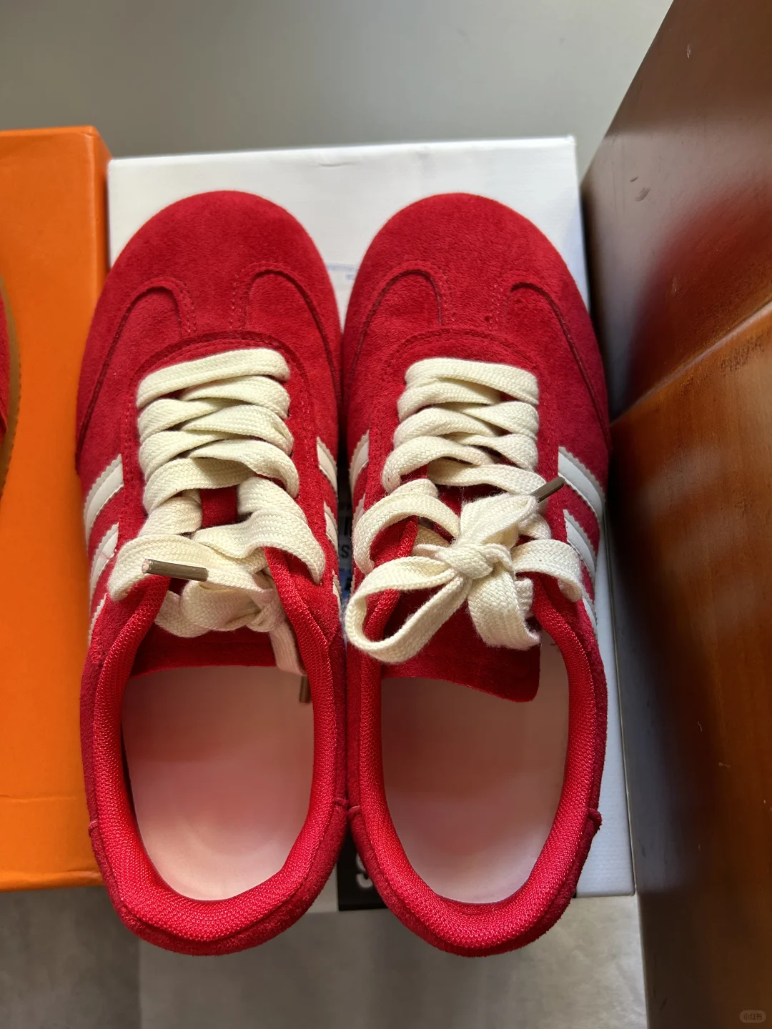 3⃣️双红色德训鞋测评❗️❗️均价59.9❗️