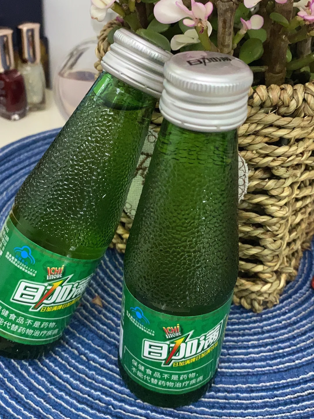 打工人必备日加满小绿瓶功能饮料