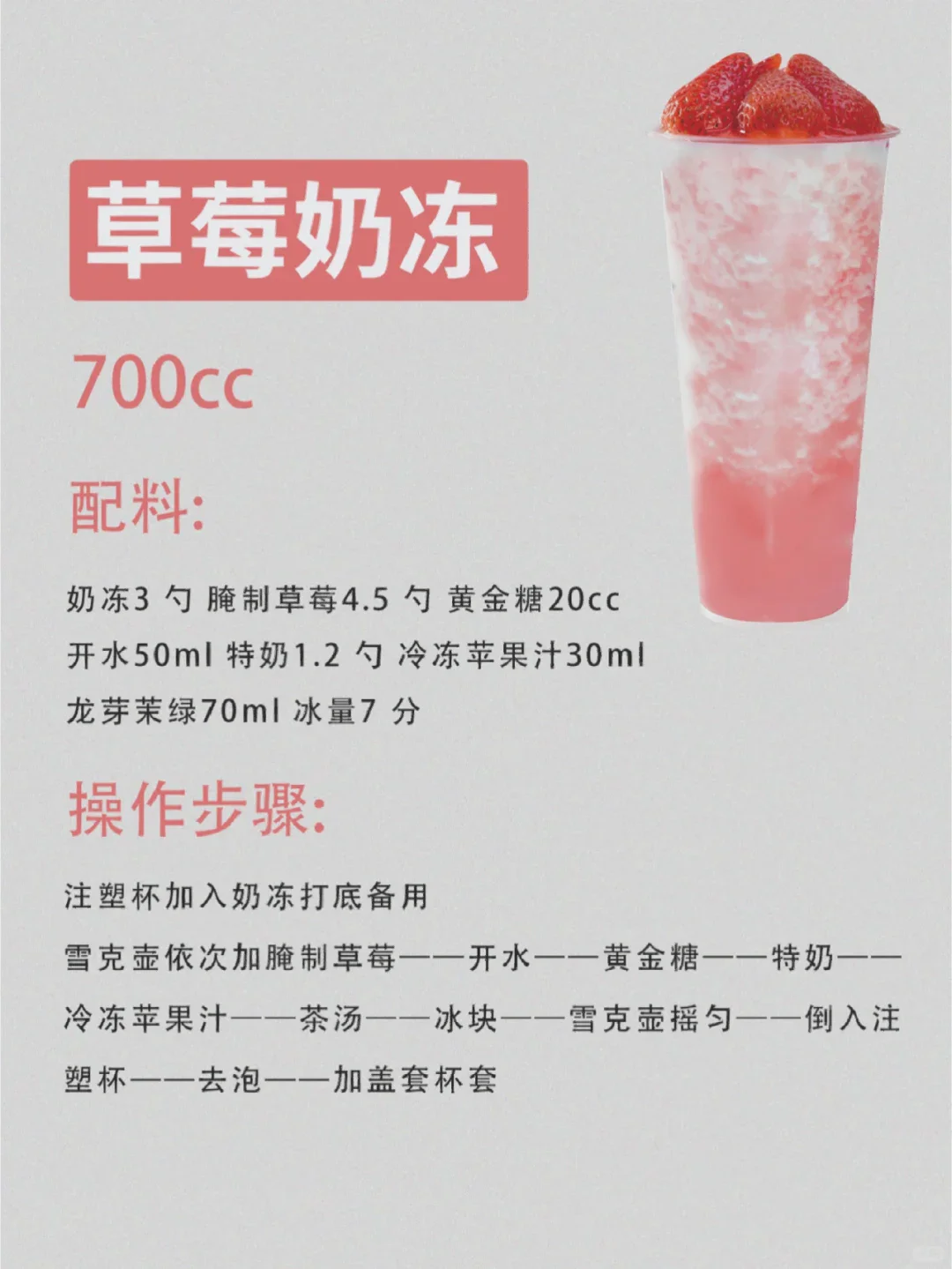 8款茶百道热销果茶系列 奶茶店必备饮品✨