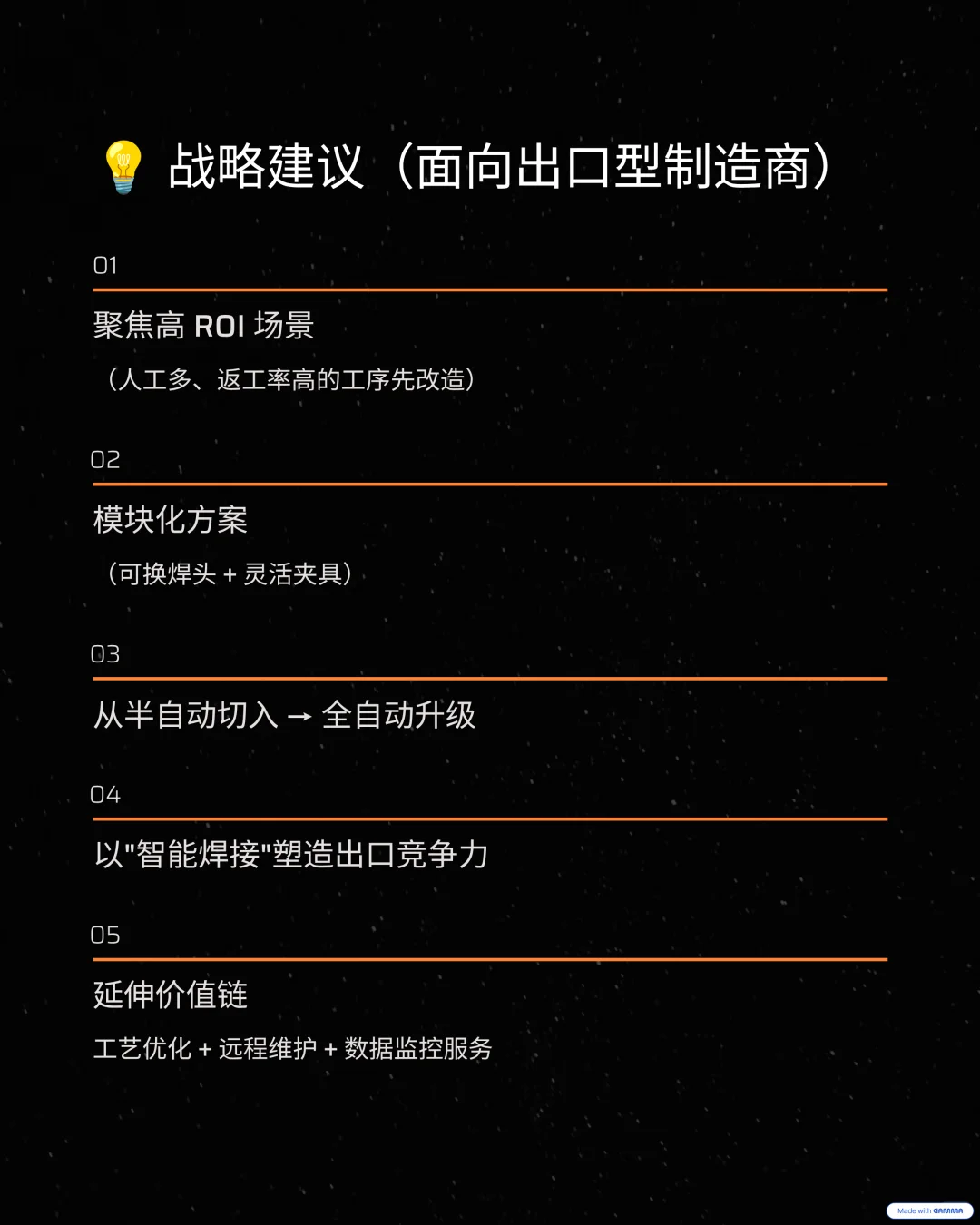 机器人激光焊接机,出海蓝海刚刚开启!