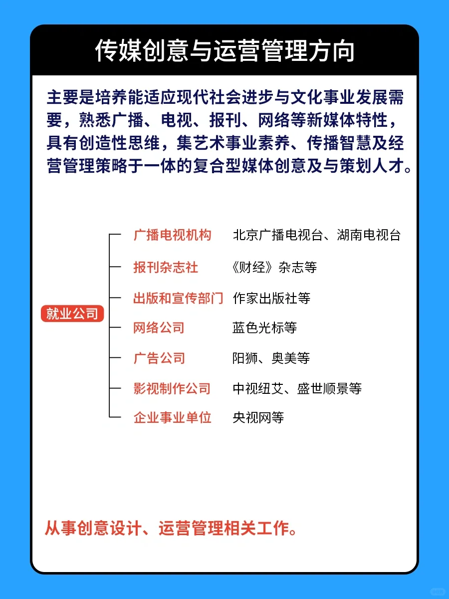 ?就业解析?文化创意产业